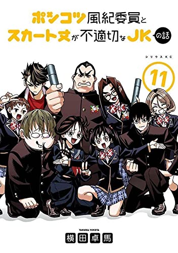ポンコツ風紀委員とスカート丈が不適切なJKの話 11の表紙画像