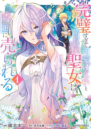 完璧すぎて可愛げがないと婚約破棄された聖女は隣国に売られる 1の表紙画像